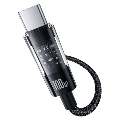 Kabel USB-C na USB-C Baseus P10373000111-00 Czarny 1 m