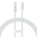 Kabel USB-C na USB-C Baseus P10373000211-00 Biały 1 m