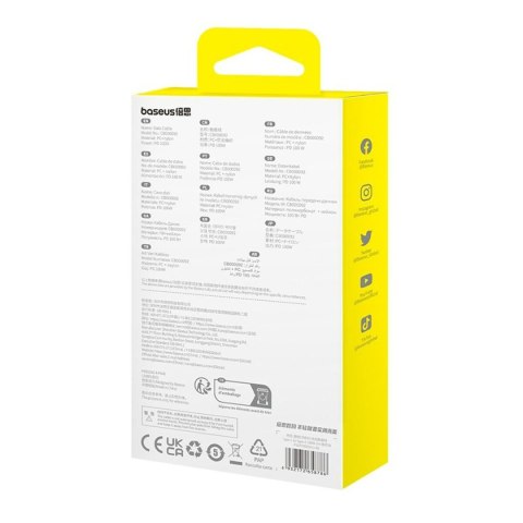 Kabel USB-C na USB-C Baseus P10373000211-01 Biały 2 m