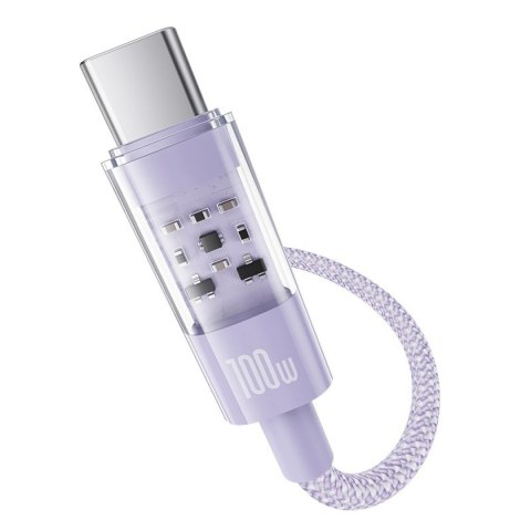 Kabel USB-C na USB-C Baseus P10373000511-01 Purpura 2 m