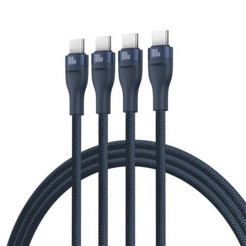 Kabel USB-C na USB-C Baseus P10377503321-00 Niebieski 1,5 m