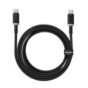 Kabel USB-C na USB-C Baseus P10377803U01-02 Czarny Złoto 2 m