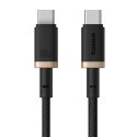 Kabel USB-C na USB-C Baseus P10377803U01-02 Czarny Złoto 2 m