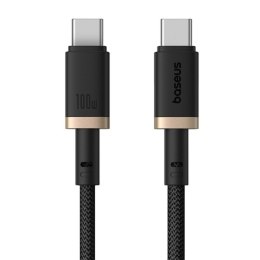 Kabel USB-C na USB-C Baseus P10377803U01-02 Czarny Złoto 2 m