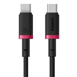 Kabel USB-C na USB-C Baseus P10377803U01-03 Czarny Czerwony 2 m