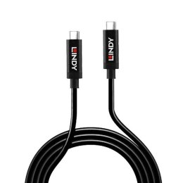 Kabel USB LINDY 43348 Czarny 3 m
