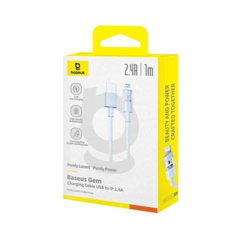 Kabel USB do Lightning Baseus P10373003311-00 Niebieski 1 m