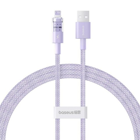 Kabel USB do Lightning Baseus P10373003511-00 Purpura 1 m