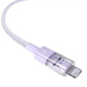 Kabel USB do Lightning Baseus P10373003511-01 Purpura 2 m