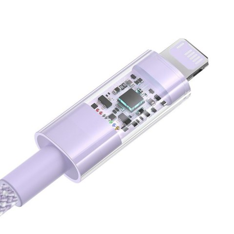 Kabel USB do Lightning Baseus P10373003511-01 Purpura 2 m