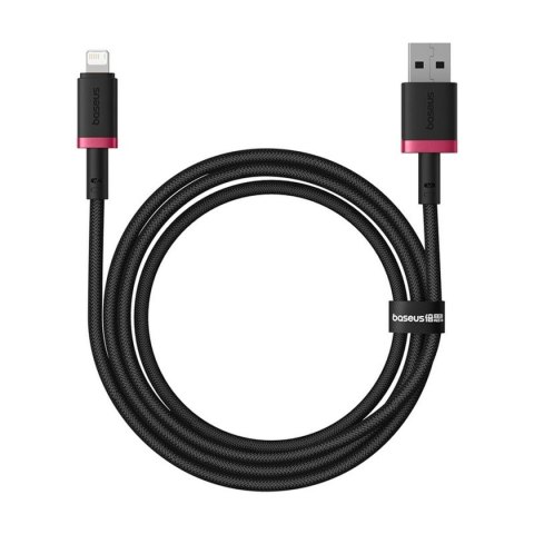 Kabel USB do Lightning Baseus P10377801U01-01 Czarny Czerwony 1 m