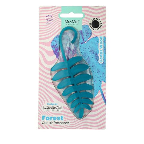 Odświeżacz powietrza do samochodu Mr & Mrs Fragrance Forest Cedar Wood 8 g