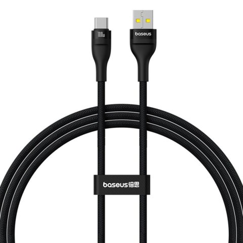 Kabel USB A na USB-C Baseus P10311804111-00 Czarny 1 m