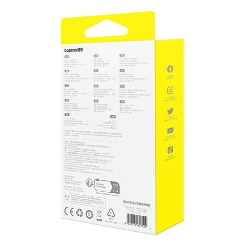 Kabel USB A na USB-C Baseus P10311804111-01 Czarny 2 m