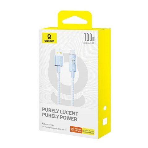 Kabel USB A na USB-C Baseus P10373002311-00 Niebieski 1 m