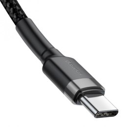 Kabel USB C Baseus Cafule Czarny Czarny/Szary 1 m