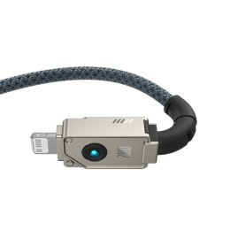 Kabel USB-C do Lightning Baseus P10355803221-00 Biały Czarny 1 m