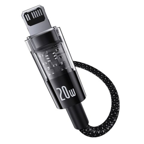 Kabel USB-C do Lightning Baseus P10373001111-01 Czarny 2 m