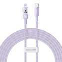 Kabel USB-C do Lightning Baseus P10373001511-01 Purpura 2 m