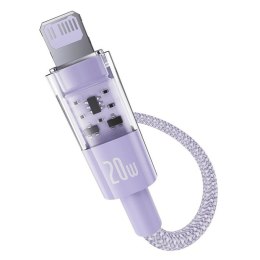 Kabel USB-C do Lightning Baseus P10373001511-01 Purpura 2 m