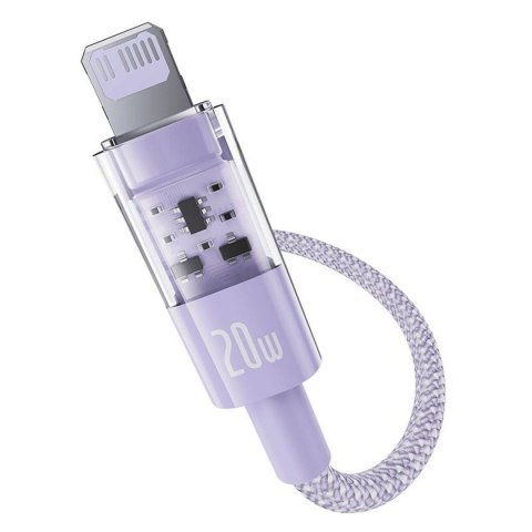Kabel USB-C do Lightning Baseus P10373001511-01 Purpura 2 m