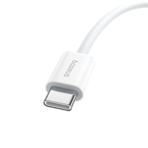 Kabel USB-C na USB-C Baseus P10365200211-00 Biały 1 m