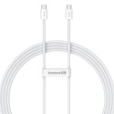 Kabel USB-C na USB-C Baseus P10365200211-01 Biały 2 m