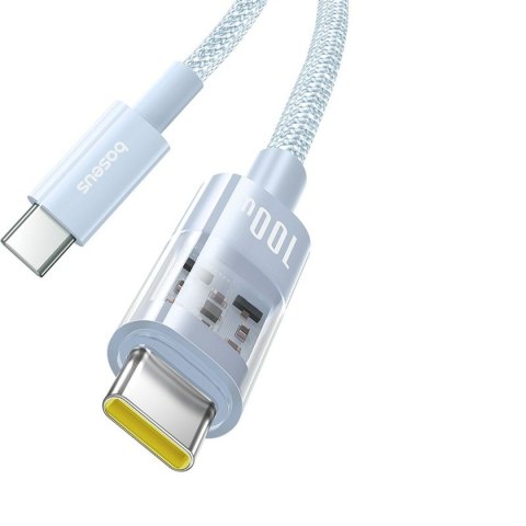 Kabel USB-C na USB-C Baseus P10373000311-01 Niebieski 2 m