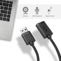 Kabel USB Unitek Y-C450GBK Kontakt Męski/Kontakt Żeński Czarny 2 m