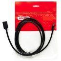 Kabel USB Unitek Y-C450GBK Kontakt Męski/Kontakt Żeński Czarny 2 m