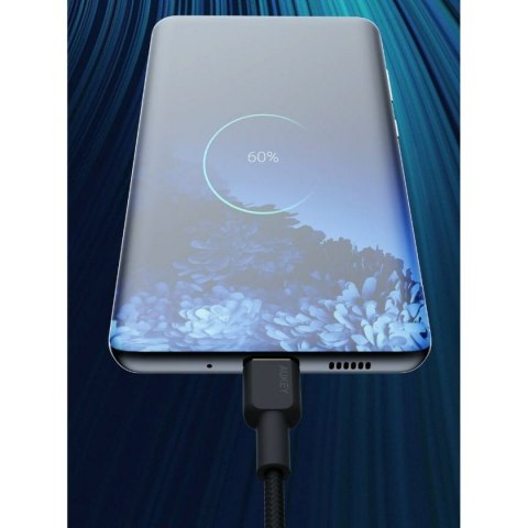 Kabel USB-C Aukey CB-NCC2 Czarny 1,8 m