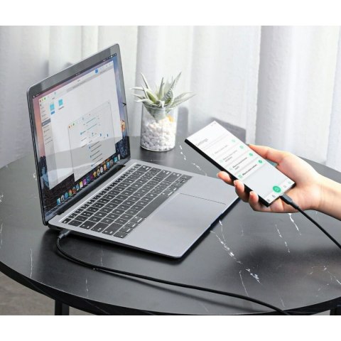 Kabel USB-C Aukey CB-NCC2 Czarny 1,8 m