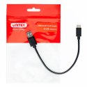 Kabel USB-C do USB Unitek Y-C480BK Biały 25 cm