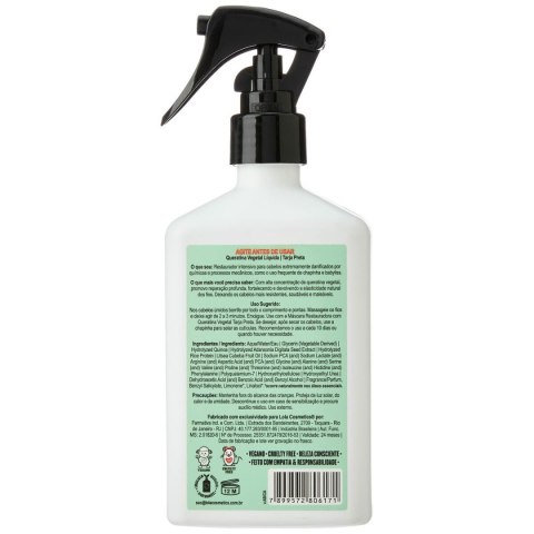 Keratynowy Spray Lola Cosmetics Tarja Black 250 ml