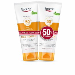 Żel Chroniący przed Słońcem Eucerin Sensitive Protect Spf 50 Spf 50+ 200 ml 50 ml x 2 Suchy