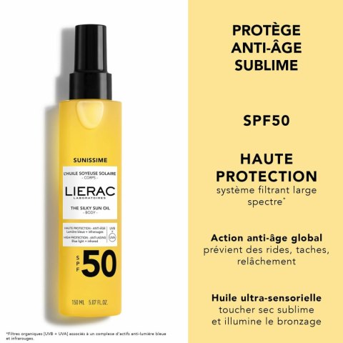 Balsam do Opalania Lierac SUNISSIME Spf 50 150 ml