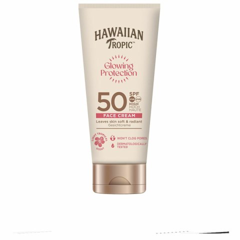 Krem Przeciwsłoneczny do Twarzy Hawaiian Tropic GLOWING PROTECTION Spf 50 50 ml