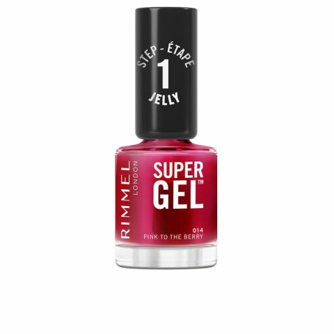 Lakier do paznokci Rimmel London RL SUPER GEL Nº 14-Pink To The Berry 12 ml