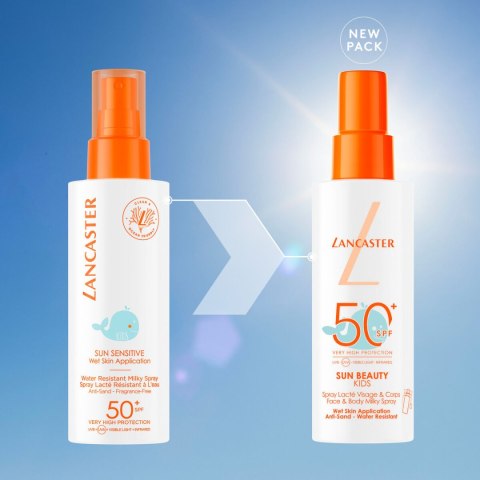Ochrona Przeciwsłoneczna dla Dzieci Lancaster SUN SENSITIVE KIDS Spf 50+ 150 ml