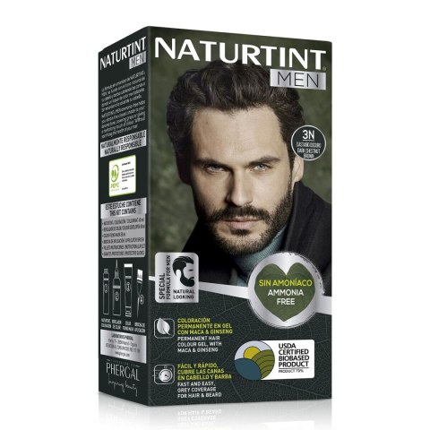 Trwała Koloryzacja Naturtint NATURTINT MEN 3 - Ciemny Szatyn