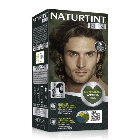 Trwała Koloryzacja Naturtint NATURTINT MEN 5 - Jasny Kasztan