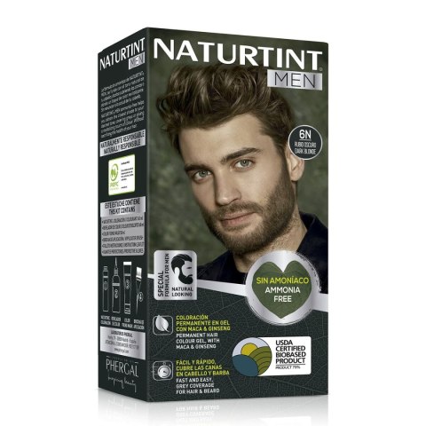Trwała Koloryzacja Naturtint NATURTINT MEN 6-rubio oscuro