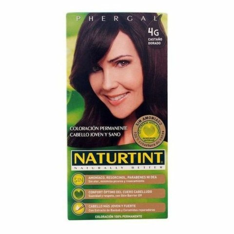 Farba bez Amoniaku Naturtint Naturtint G Złoty Kasztan Nº 4g Castano Dorado 170 ml