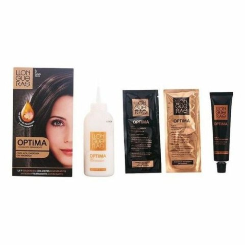 Farba bez Amoniaku Llongueras Optima Nº 3-Dark Brown (1 Sztuk)