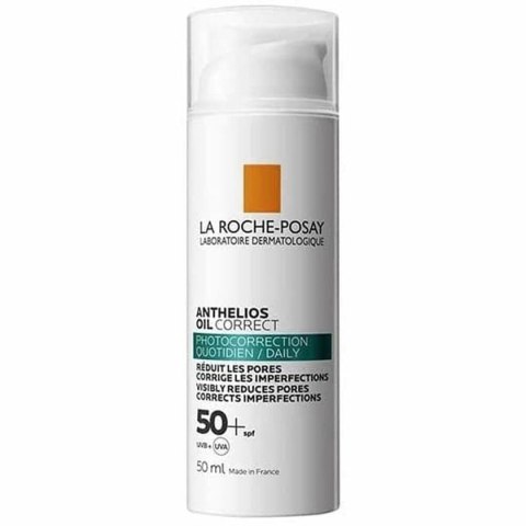 Krem Przeciwsłoneczny do Twarzy La Roche Posay Anthelios Oil Correct Spf 50 Spf 50+ 50 ml