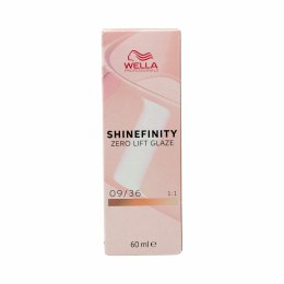 Koloryzacja permanentna Wella Shinefinity Nº 09/36 (60 ml)