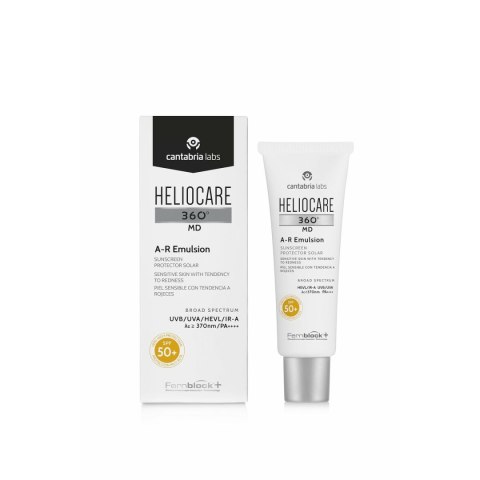 Krem Przeciwsłoneczny do Twarzy Heliocare Heliocare 360º Spf 50+ 50 ml Skóra wrażliwa