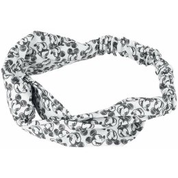 Elastyczna opaska do włosów Mickey Mouse Jasnoszary