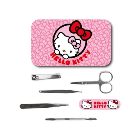 Zestaw do Manicure Hello Kitty Różowy Multi-kompozycja