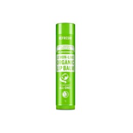 Balsam do Ust Dr Bronner's Lemon Lime 4 g Przezroczysty